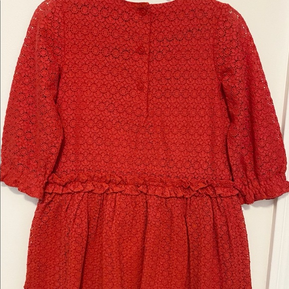 Kids red dress - Picture 2 of 4